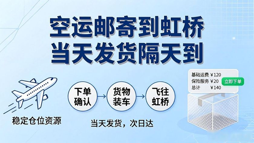郵寄虹橋空運要多久_郵寄虹橋空運多少錢_虹橋空運郵寄