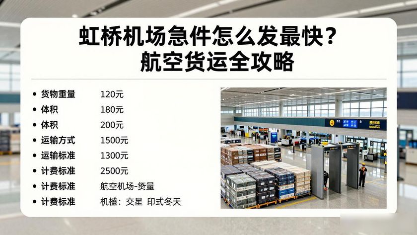 虹橋航空貨運站地址_虹橋急件航空貨運_虹橋航空件提貨處