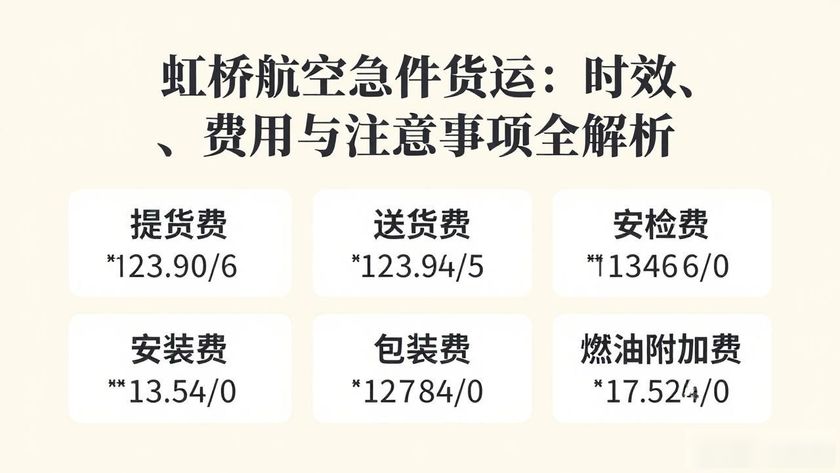 虹橋航空貨運站地址_虹橋航空急件貨運_虹橋空運提貨處在哪里
